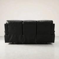 Dandrea Black 3+2 Seater Sofa Set