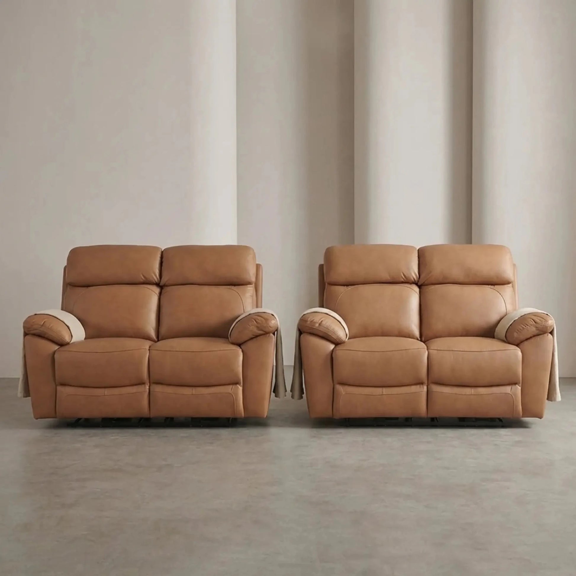dandrea-genuine-leather-caramel-electric-power-recliner-sofa-set