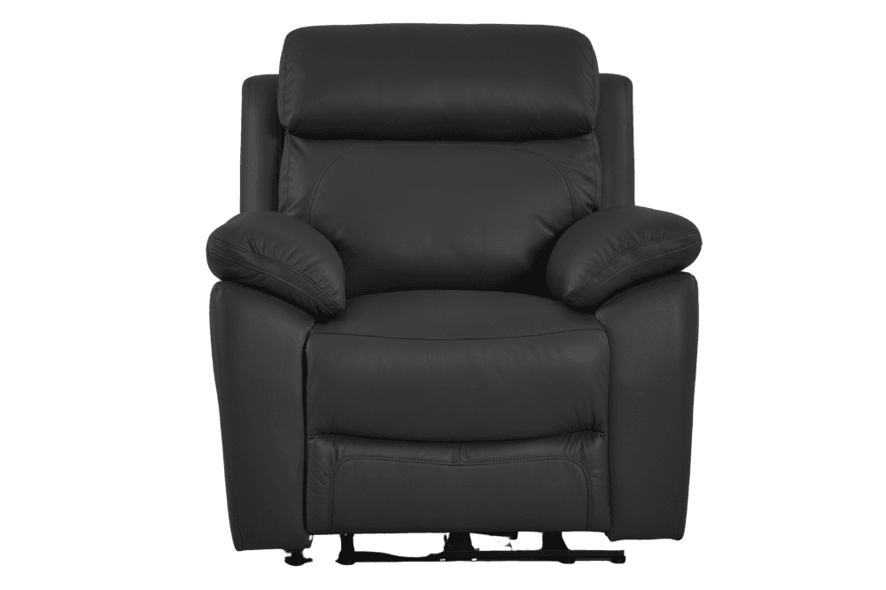 Dandrea Genuine Leather Grey Electric Power Recliner 2+1+1 Seater Sofa  Set