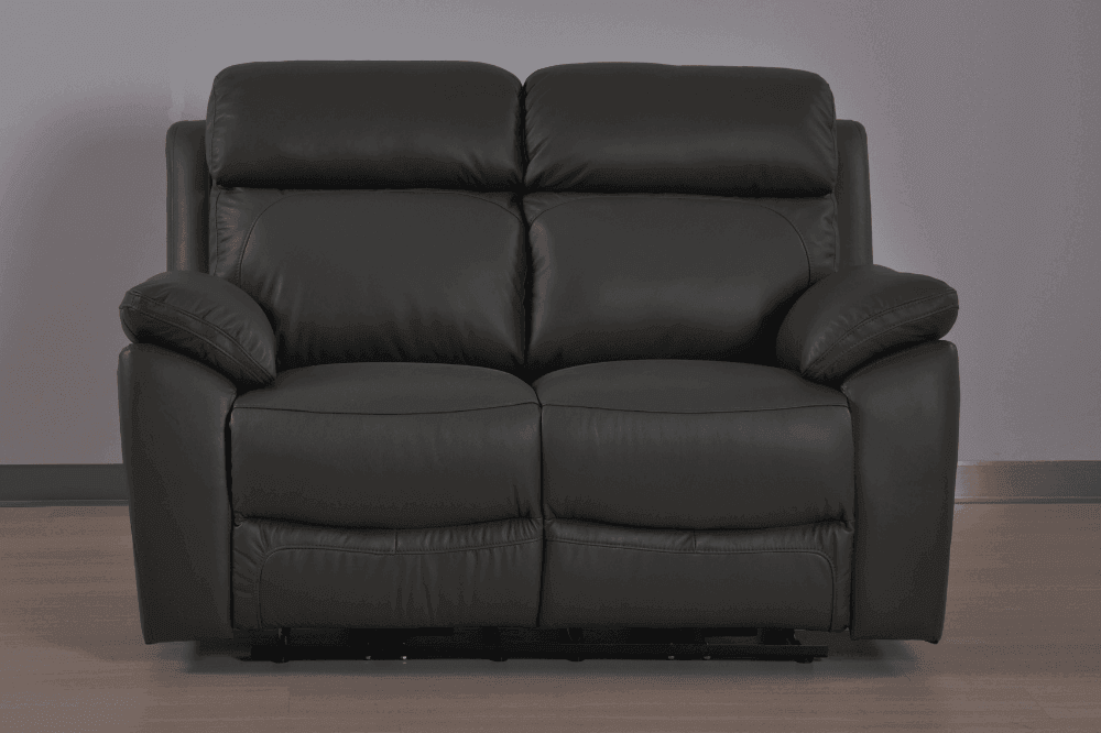 Dandrea Genuine Leather Grey Electric Power Recliner 2+1+1 Seater Sofa  Set