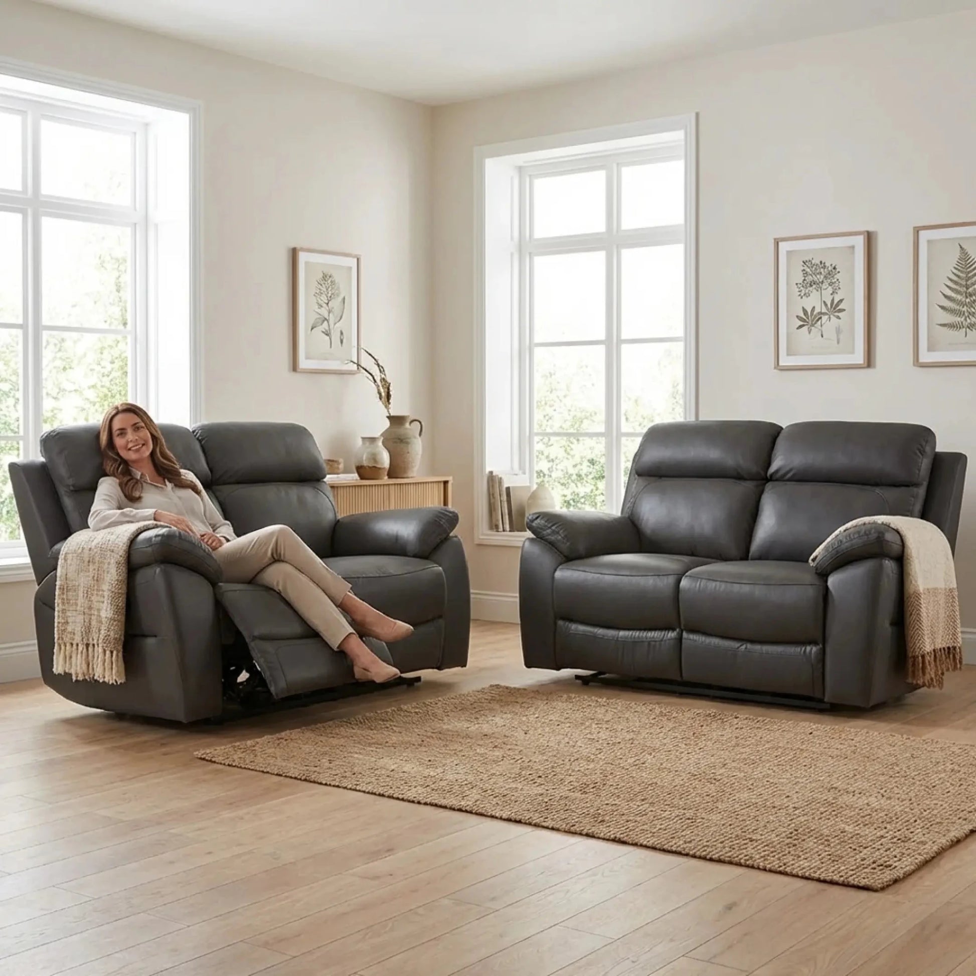 dandrea-genuine-leather-grey-recliner-sofa-pair