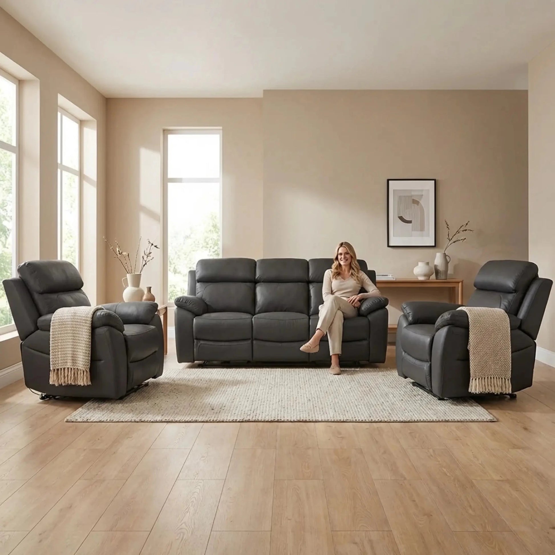 dandrea-grey-leather-electric-recliner-3-1-1-sofa-set
