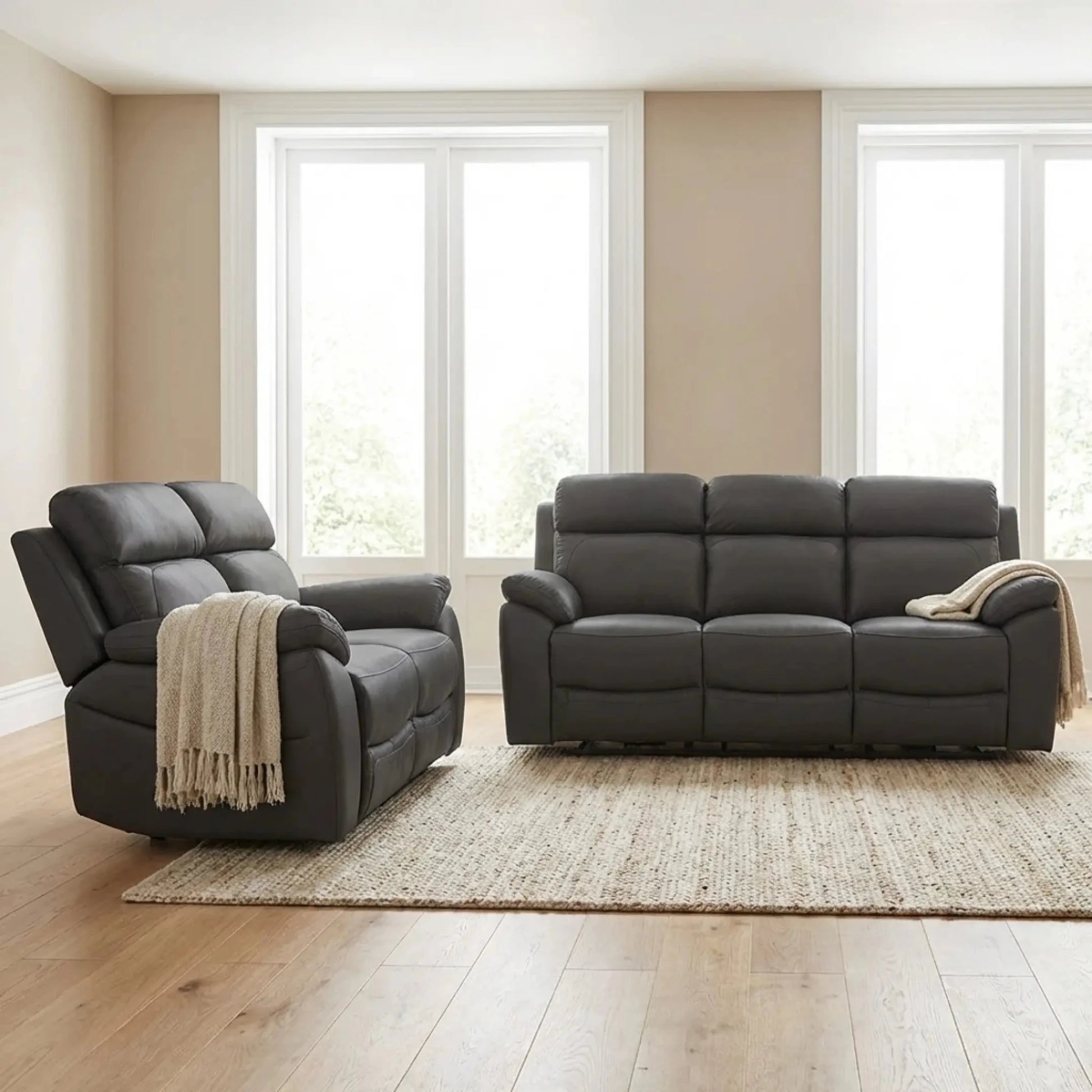 dandrea-genuine-leather-grey-electric-recliner-sofa-set