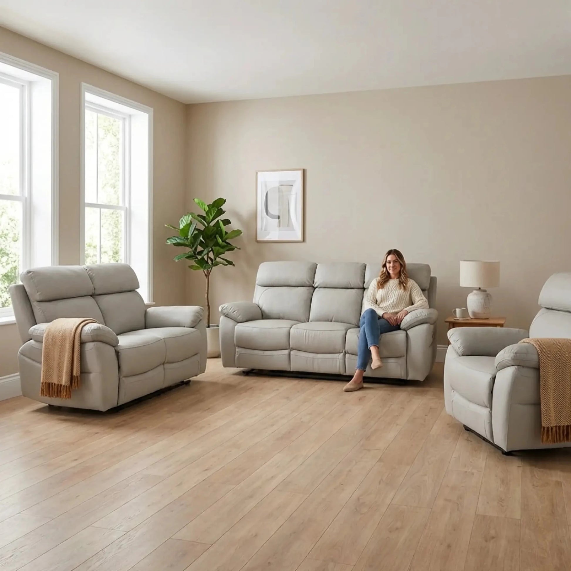 dandrea-light-grey-electric-recliner-armchair-sofa-set