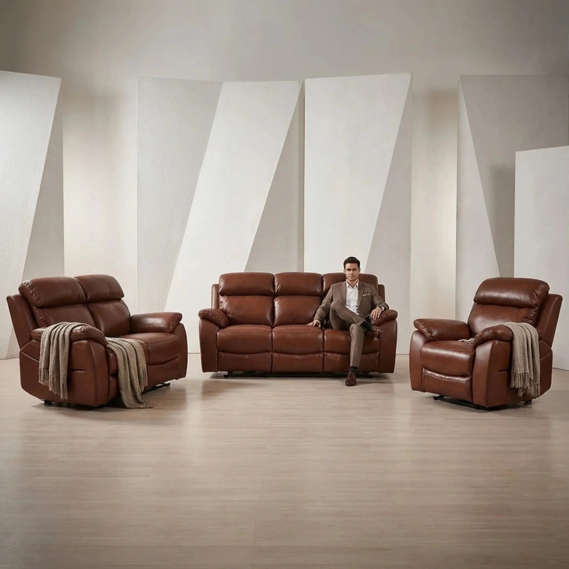 dandrea-genuine-leather-tan-recliner-armchair-sofa-set