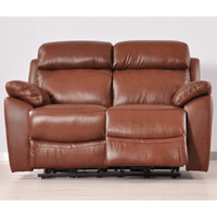 Dandrea Genuine Leather Tan Electric Power Recliner 3+2+1 Seater Sofa Set - Furniture Instore