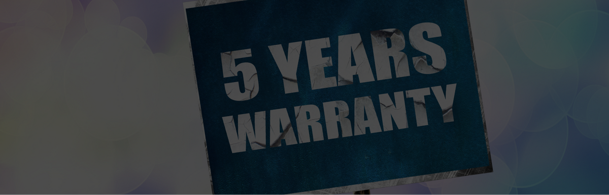 5-Year Warranty