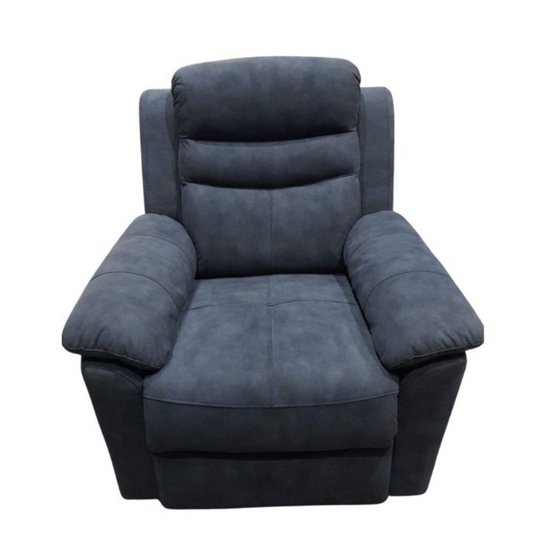Outlet Conway Grey Fabric Recliner Armchair