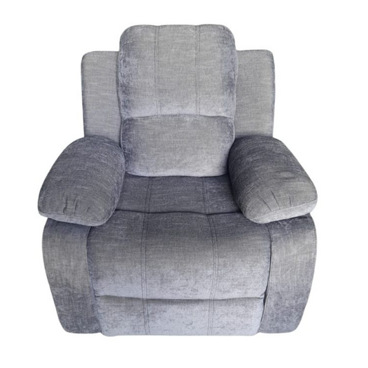 Outlet Valencia Grey Charcoal Fabric Armchair