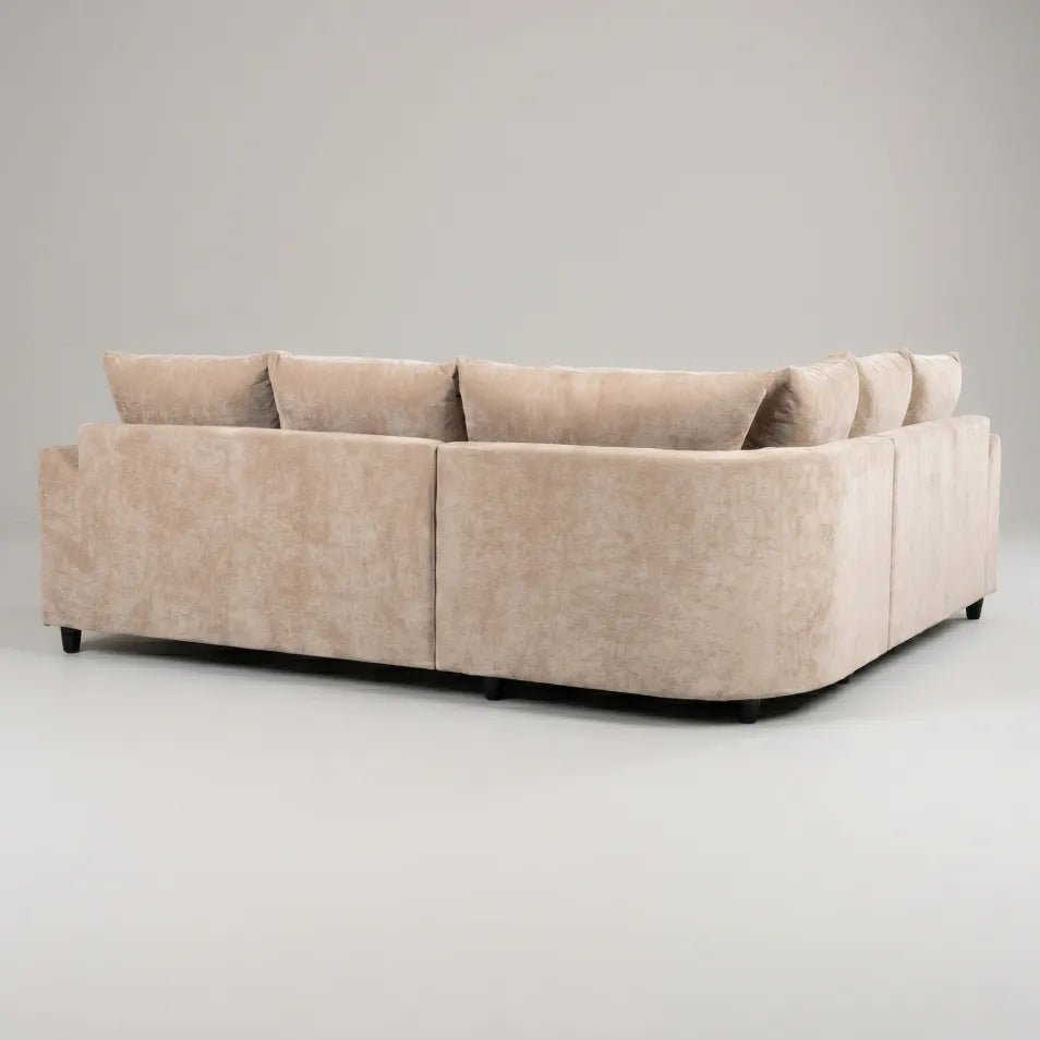 Euphoria Light Brown Corner 2r2 - Furniture Instore