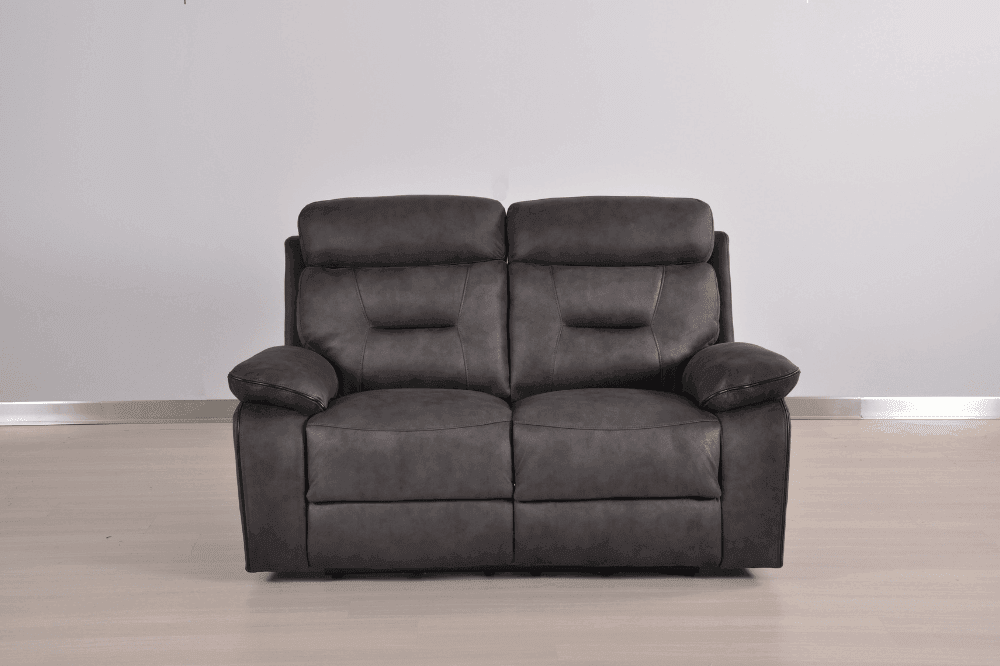Foster Grey Fabric Electric Recliner 2+1+1 Seater Sofa Set