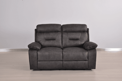 Foster Grey Fabric Electric Recliner 2+1 Seater Sofa Set