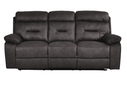 Foster Grey Fabric Electric Recliner 3+2 Seater Sofa Set