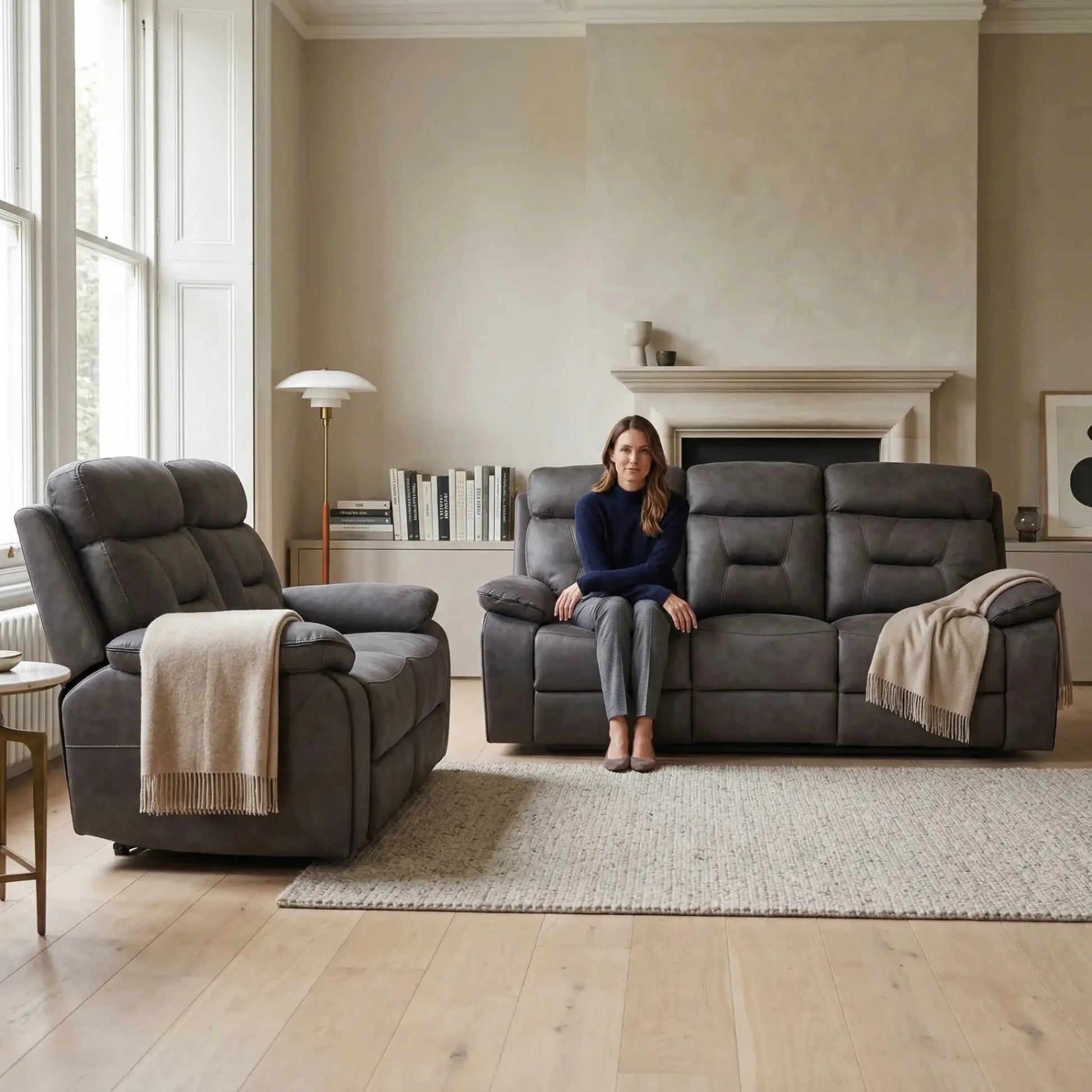 foster-grey-fabric-electric-recliner-sofa-set