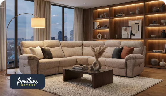 Leather Corner Sofas: Space Saving and Stylish Living Room Solutions