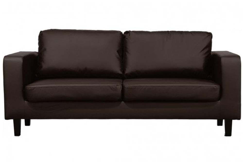 Box Brown Leather 3+2+1 Seater Sofa Set