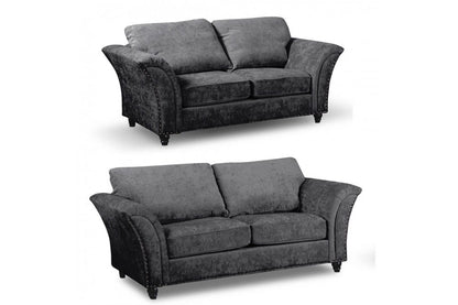 Canterbury Grey  Fabric 3+2 Seater Sofa Set