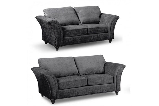 Canterbury Grey  Fabric 3+2 Seater Sofa Set
