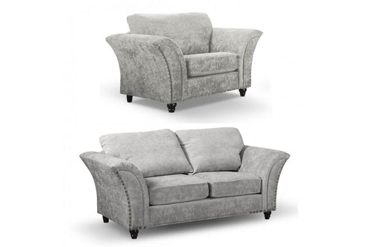 Canterbury Truffle  Fabric 2+1 Seater Sofa Set