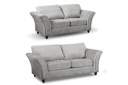 Canterbury Truffle Fabric 3+2 Seater Sofa Set