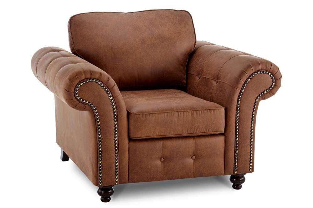 Oakland Tan Suede 2+1+1 Seater Sofa Set