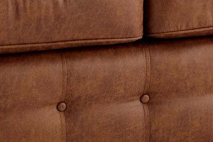 Oakland Tan Suede 3+2 Seater Sofa Set