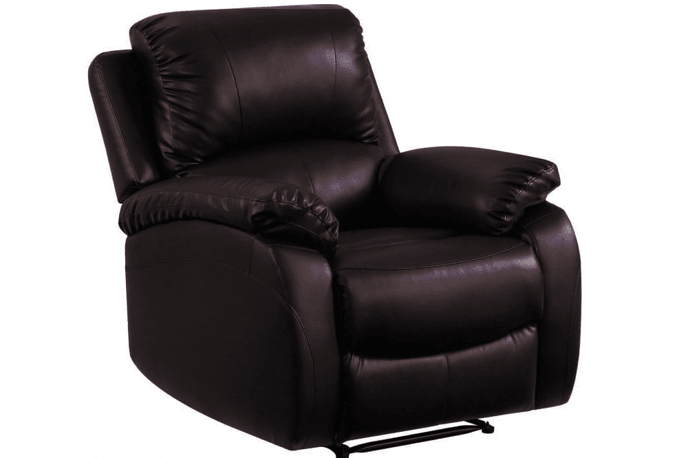 Roma Brown Leather Manual  Recliner 3+1+1 Seater Sofa Set
