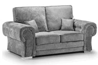Verona High Back Grey Fabric 3+2 Seater Sofa Set - Furniture Instore