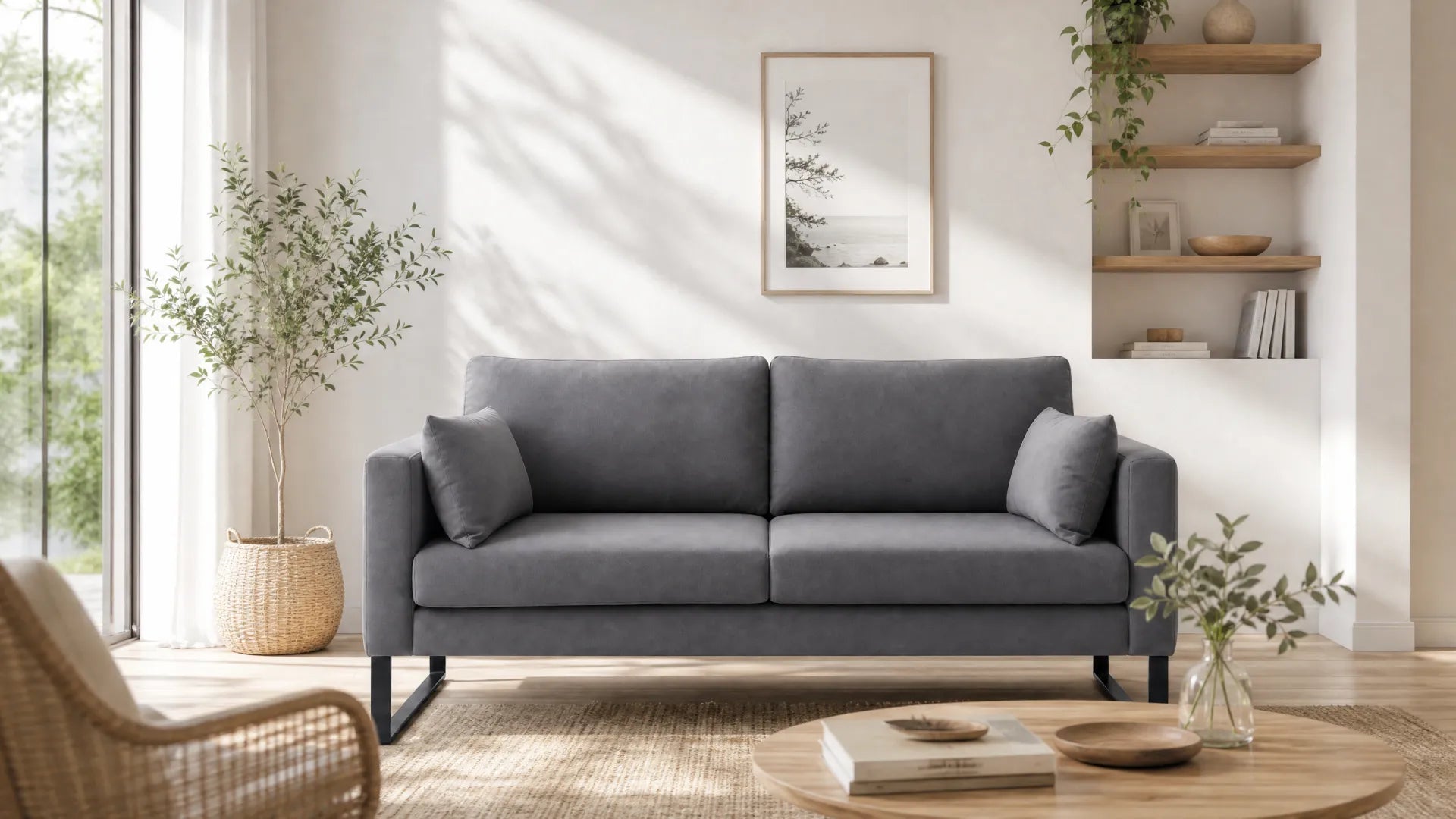 Garden Sofa Outdoor 2 Seater - Furniture Instore