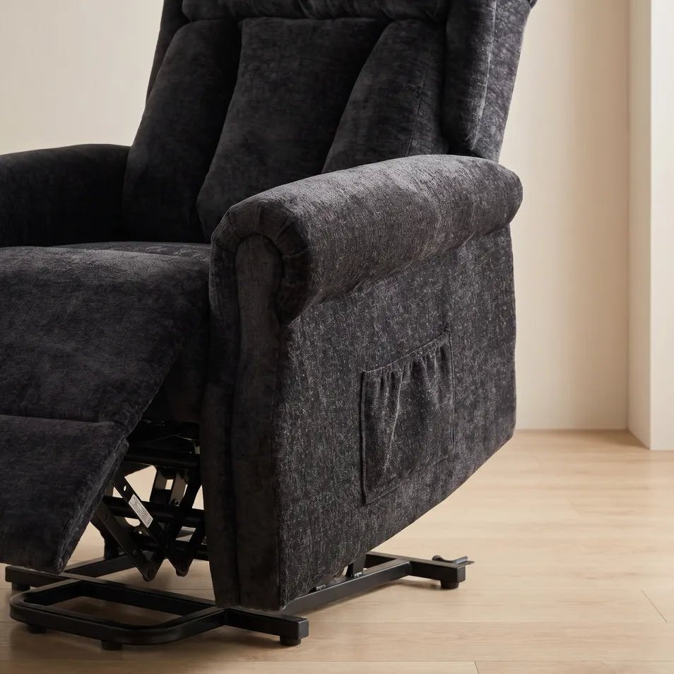 black-rise-and-recline-chair