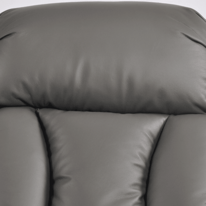 Gray cushion on a white background