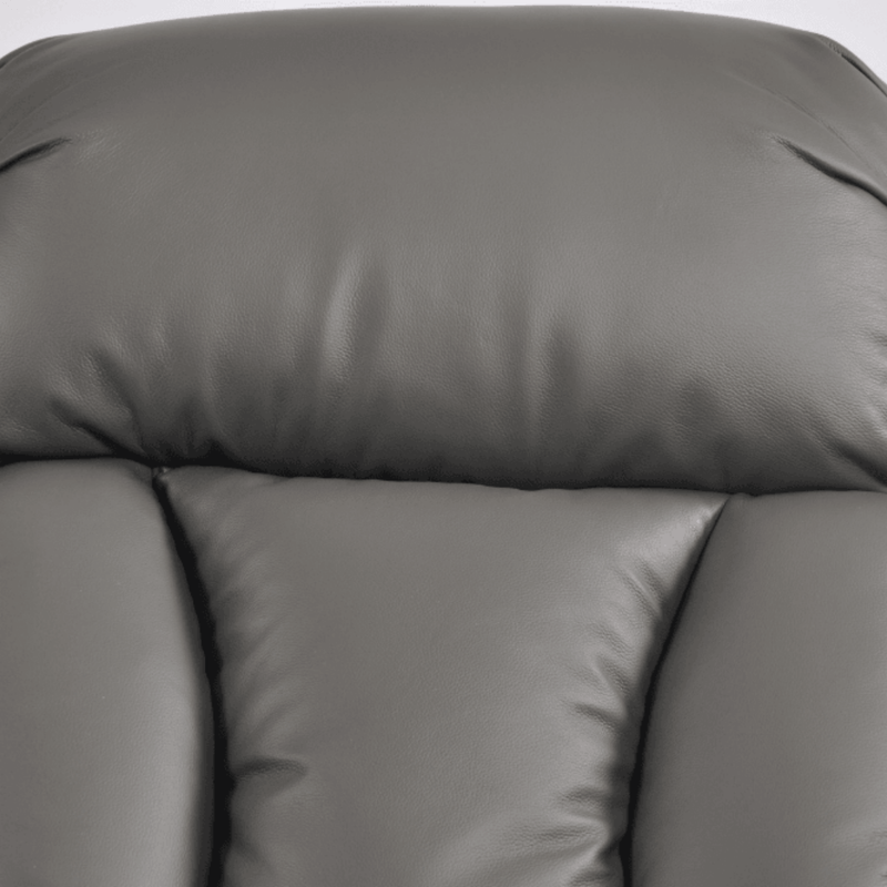 Gray cushion on a white background