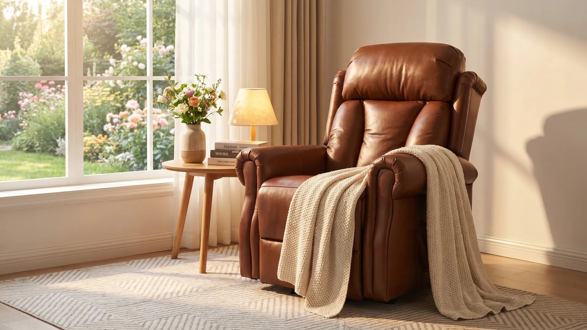 hunson-tan-leather-rise-recline-chair