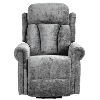 Hunson Grey Fabric Rise & Recline Mobility Chair