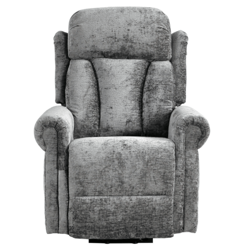 Hunson Grey Fabric Rise & Recline Mobility Chair