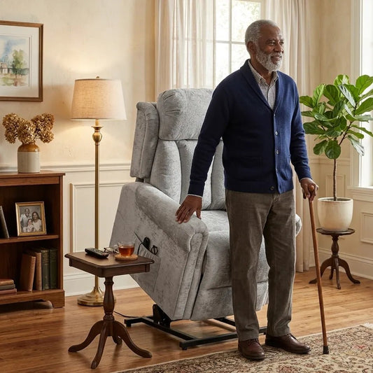 light-grey-fabric-recliner-mobility-chair