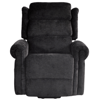Kingsbury Black Fabric Rise & Recline Mobility Chair
