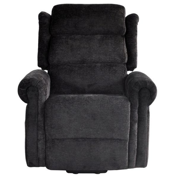 Kingsbury Black Fabric Rise & Recline Mobility Chair