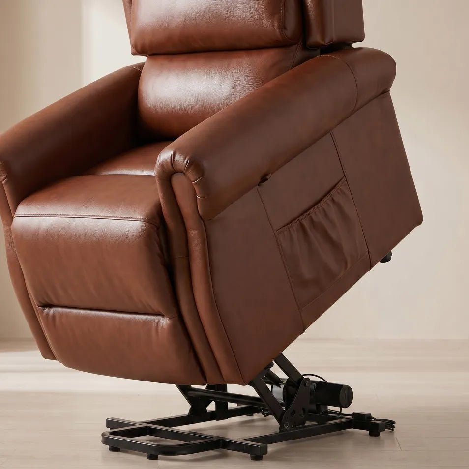 kingsbury-leather-tan-electric-mobility-chair