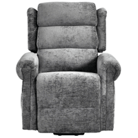 Kingsbury Grey Fabric Rise & Recline Mobility Chair