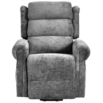 Kingsbury Grey Fabric Rise & Recline Mobility Chair