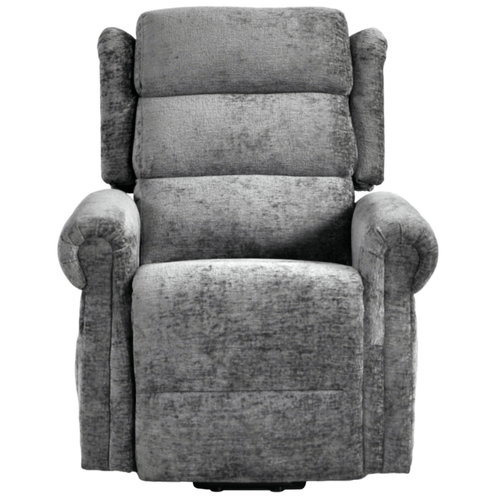 Kingsbury Grey Fabric Rise & Recline Mobility Chair