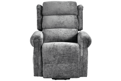 Kingsbury Grey Fabric Rise & Recline Mobility Chair
