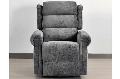Kingsbury Grey Fabric Rise & Recline Mobility Chair