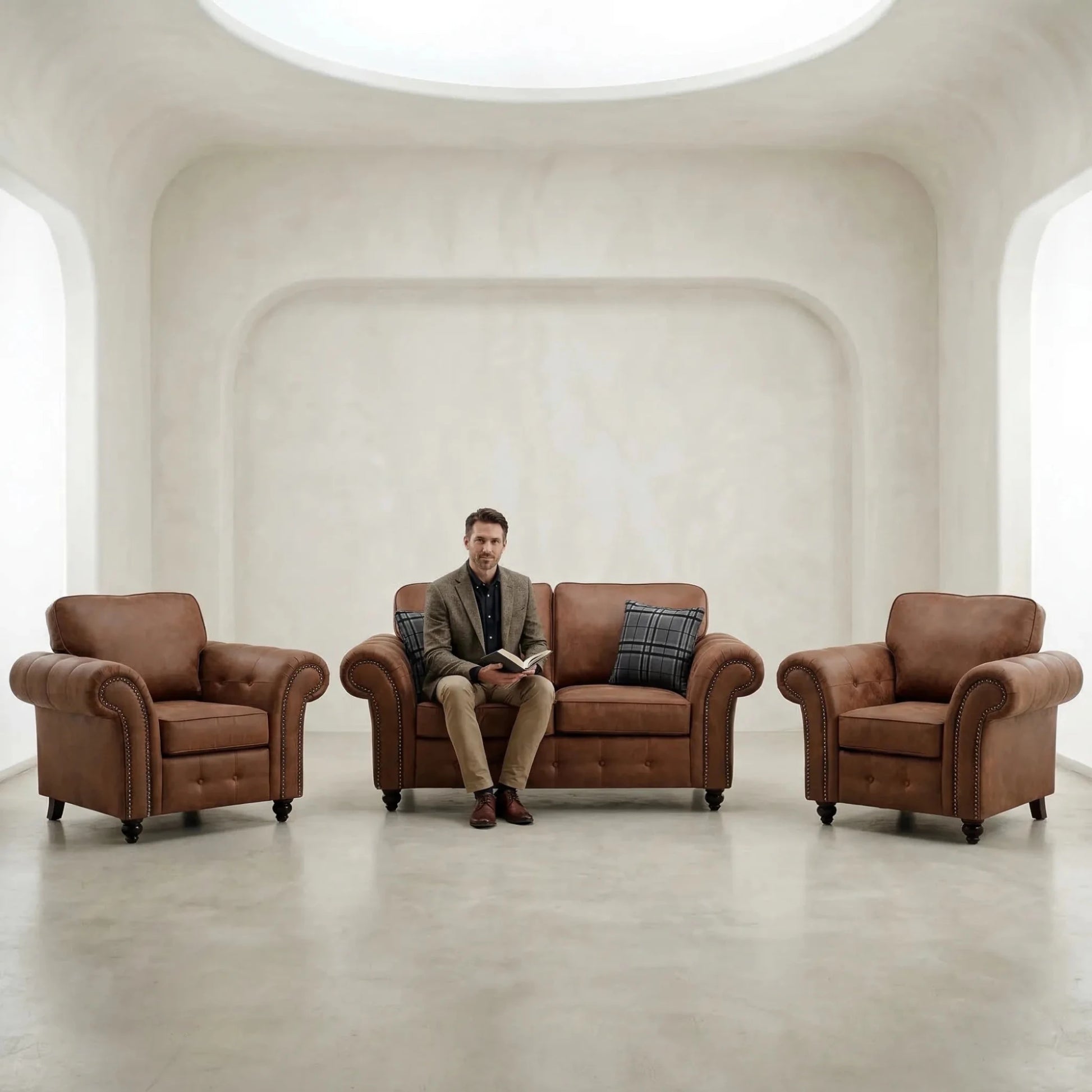 oakland-tan-suede-two-plus-one-plus-one-sofa-set