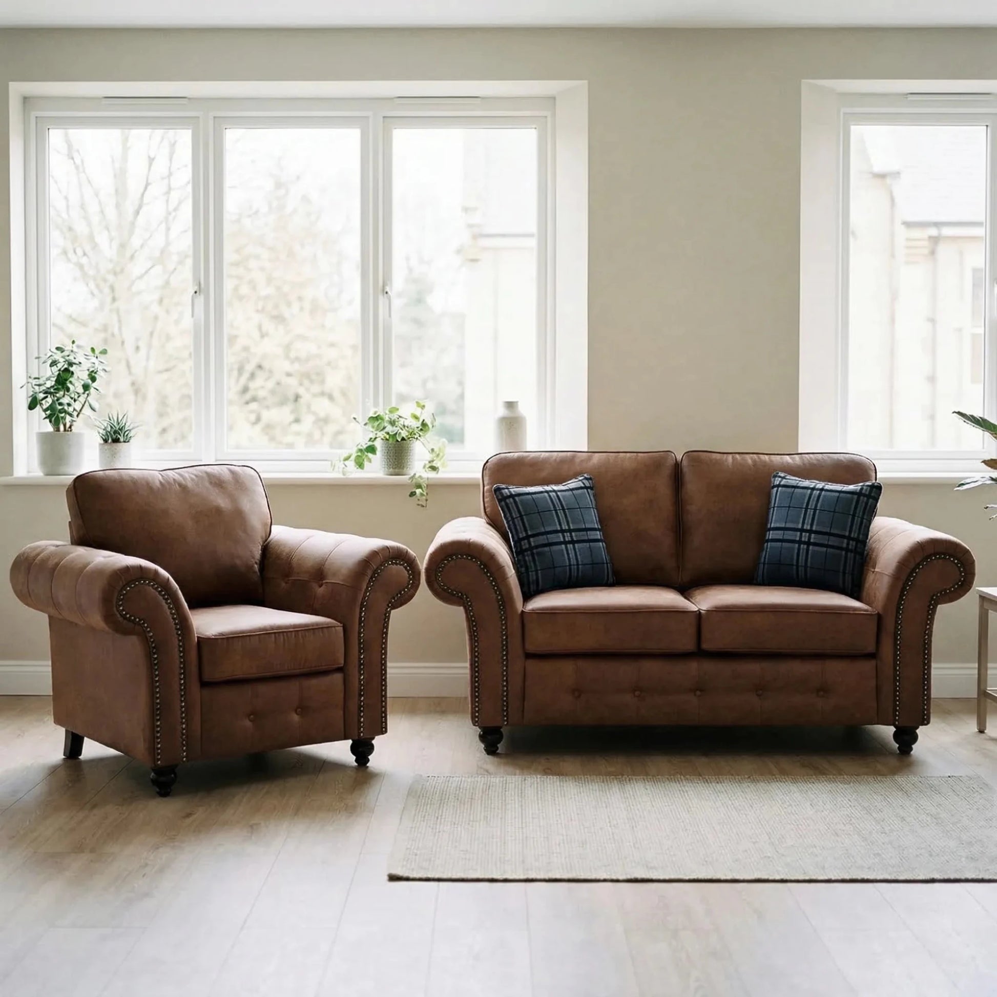 oakland-tan-suede-sofa-set