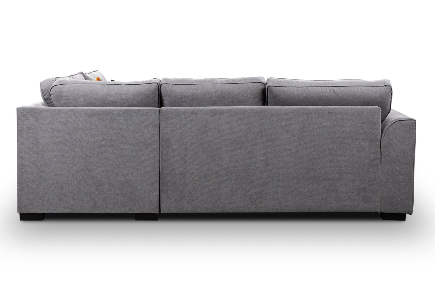 Orka Grey Fabric Left Hand Corner Sofa - LHC - Furniture Instore