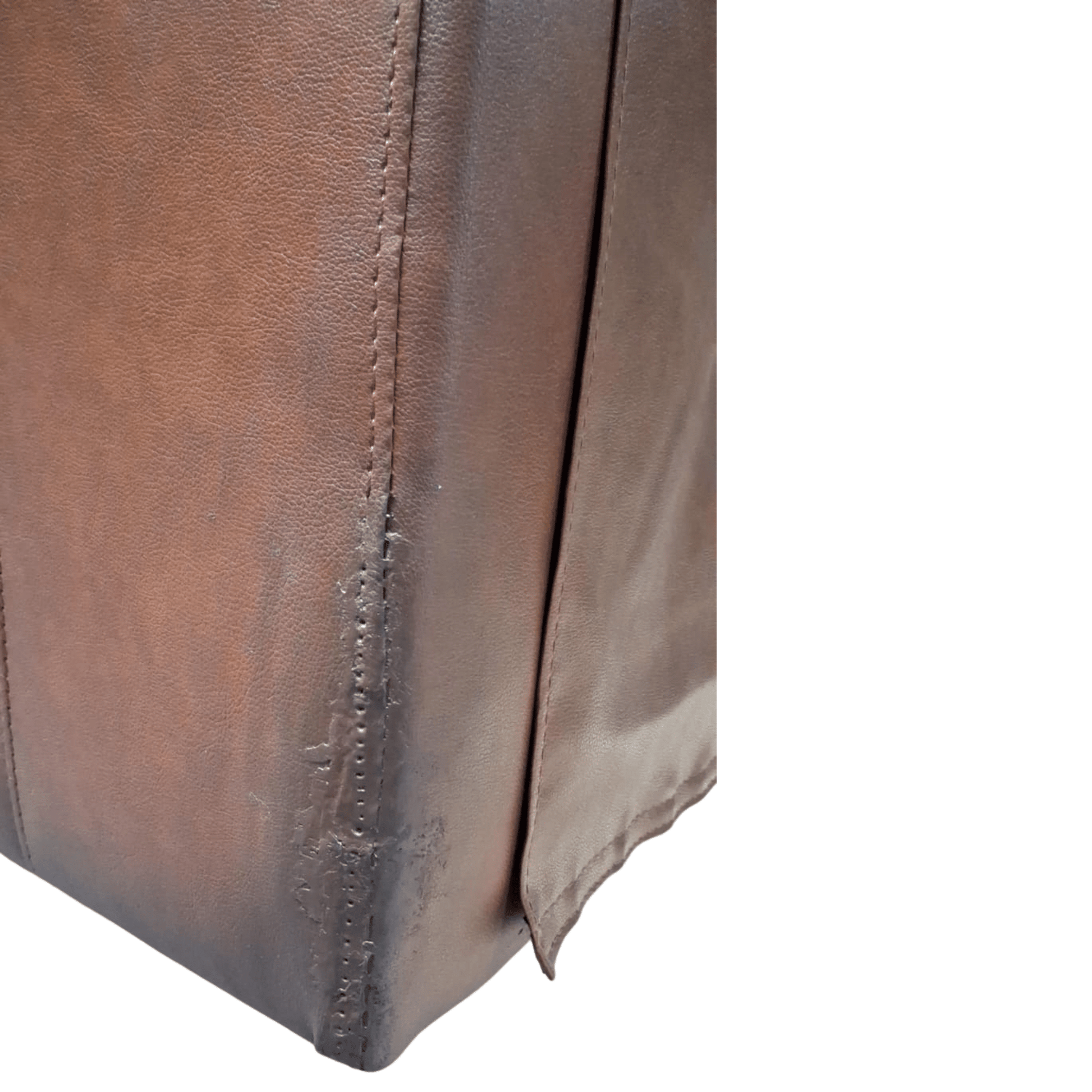 Outlet Dalmore Genuine Leather Tan 3 Seater Sofa - Furniture Instore