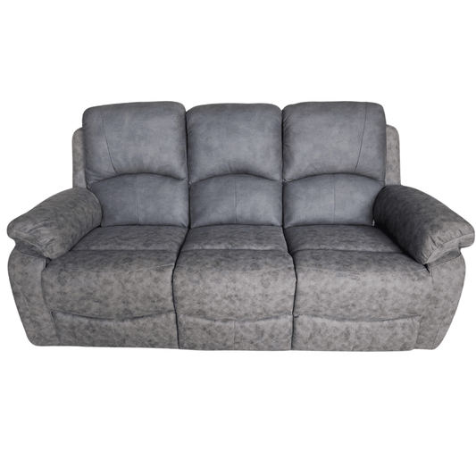Outlet Milano Fabric Charcoal 3 Seater Sofa - Furniture Instore