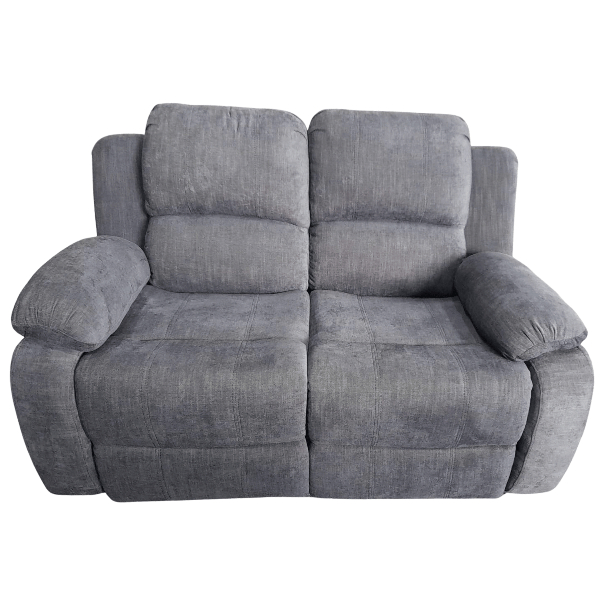 Outlet Valencia Roxy Charcoal 2 Seater Recliner Sofa - Furniture Instore
